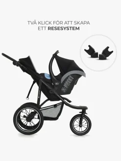 Kinderkraft HELSI 2 Terrænvogn, Black