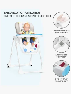 Kinderkraft Højstol YUMMY, Pink