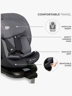 Kinderkraft I-360 i-Size Autostol, Grey