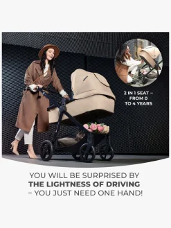 Kinderkraft 3-i-1 NEWLY Kombivogn Travelsystem, Moonlight Grey