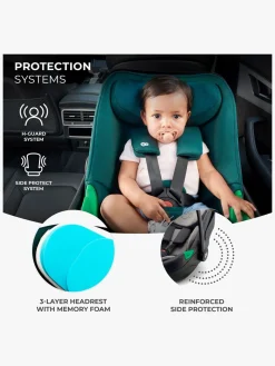 Kinderkraft I-CARE i-Size Autostol Baby, Cool Grey