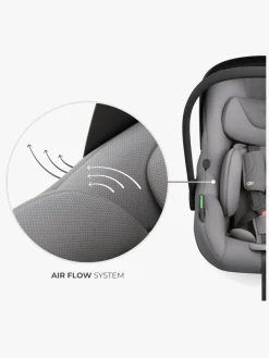 Kinderkraft I-LITE Autostol Baby inkl. ENDURA SAFE FX Base, Grey