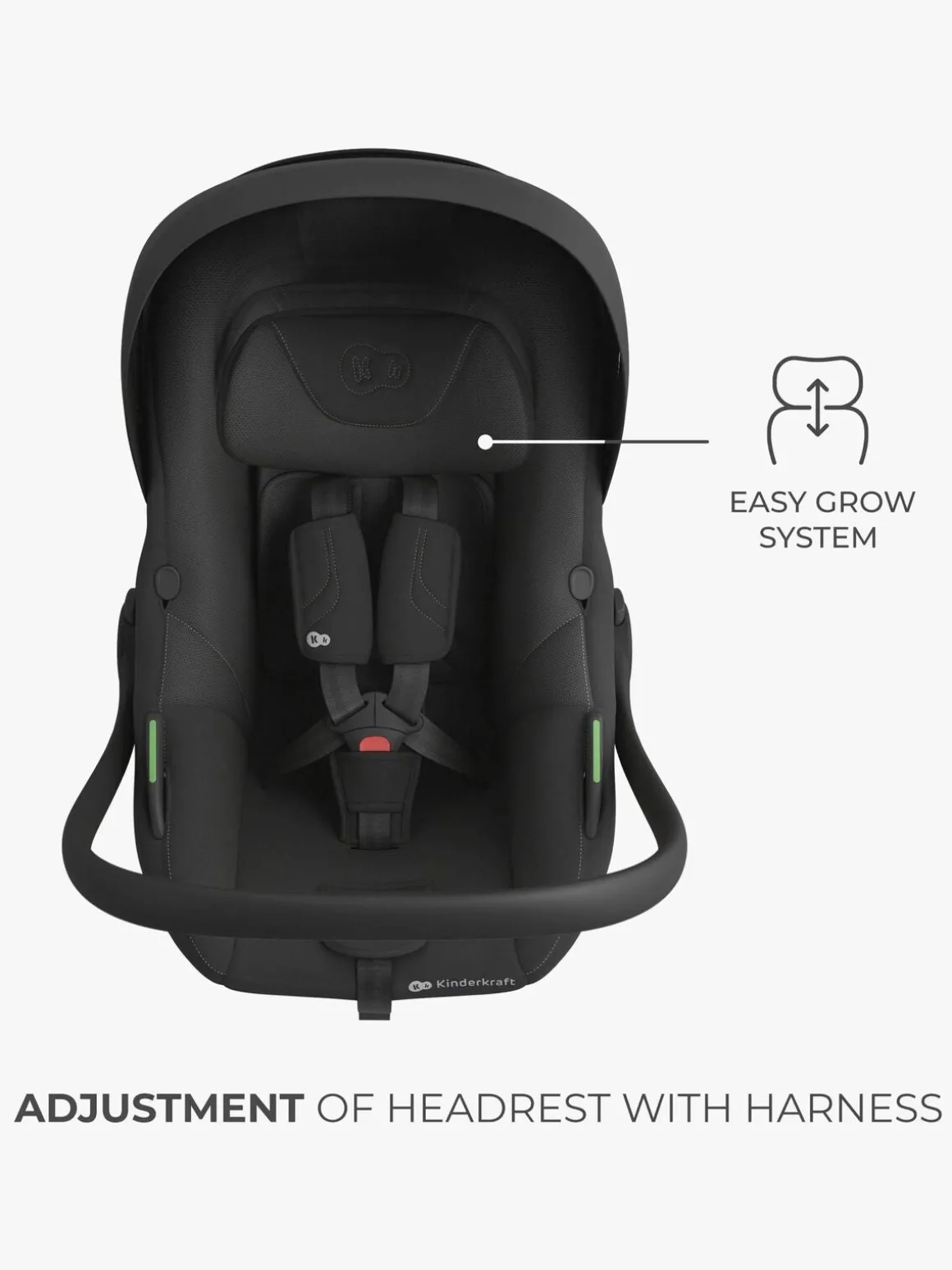 Kinderkraft I-LITE Autostol Baby inkl. ENDURA SAFE FX Base, Black