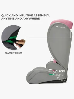 Kinderkraft I-SPARK i-Size Autostol, Pink