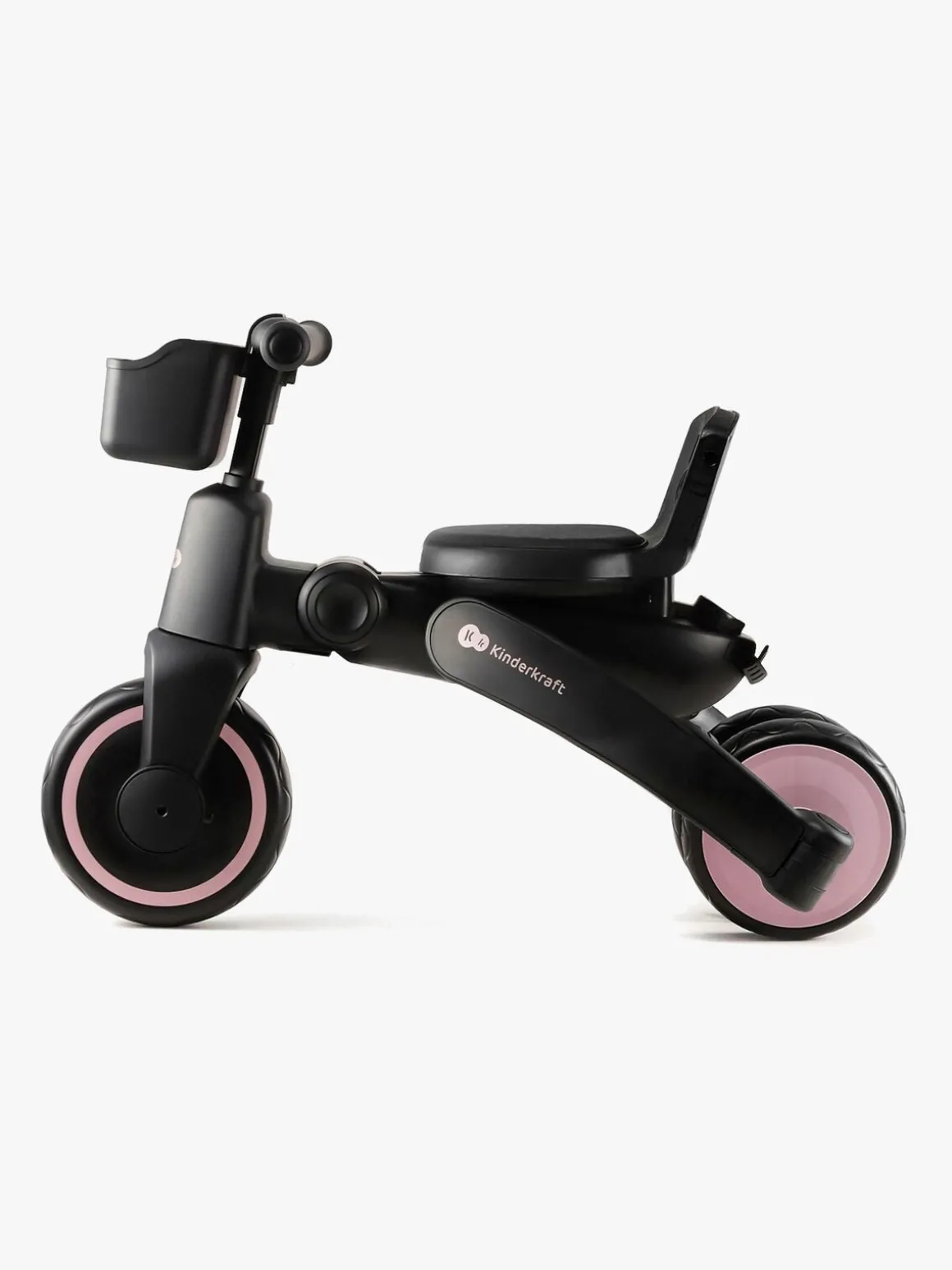 Kinderkraft Jazz 4-i-1 Trehjulet Cykel, Pink