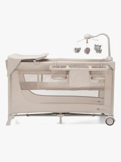 Kinderkraft JOY 2 Weekendseng med Tilbehør, Beige