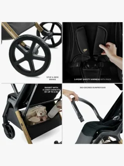 Kinderkraft Loom Klapvogn, Ink Black