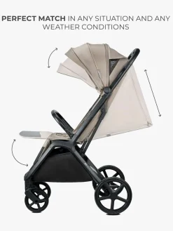 Kinderkraft Loom Klapvogn, Linen Beige