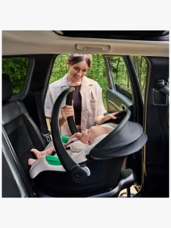 Kinderkraft MINK PRO 2 i-Size Autostol Baby inkl MINK FX 2 SET BLACK Base, Grey