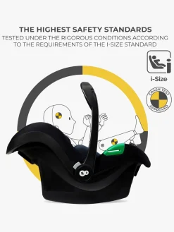 Kinderkraft MINK PRO i-Size Autostol Baby, Black