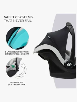 Kinderkraft MINK PRO i-Size Autostol Baby, Grey