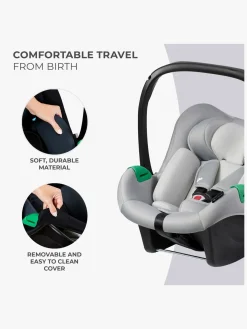 Kinderkraft MINK PRO i-Size Autostol Baby, Grey