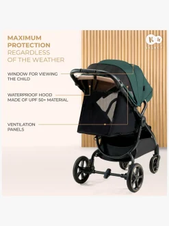 Kinderkraft MITZY Klapvogn, Jade Green