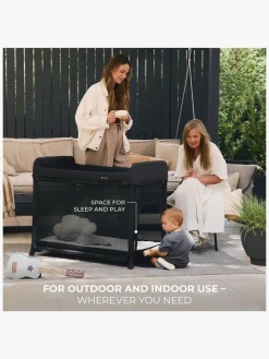 Kinderkraft Moon Dream Weekendseng, Sort