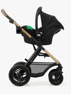 Kinderkraft MOOV 2 Air 3-in-1 Kombivogn, Pure Black