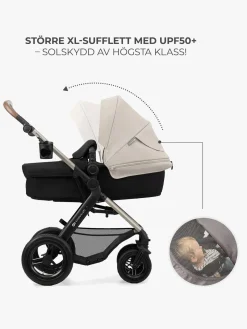 Kinderkraft MOOV 2 Air 3-in-1 Kombivogn, Moonlight Grey
