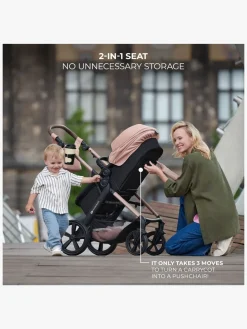 Kinderkraft MOOV 2 4-in-1 Air Duovogn, Moonlight Grey