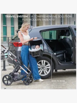 Kinderkraft MOOV 2 4-in-1 Duovogn, Pure Black