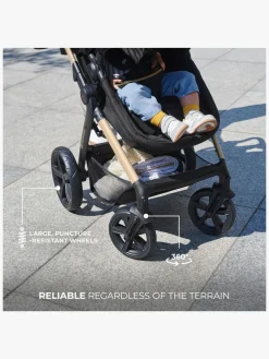 Kinderkraft MOOV 2 4-in-1 Duovogn, Pure Black