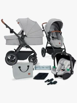 Kinderkraft Multifunctional 3-in-1 B-Tour Mink Pro Kombivogn, Light Grey