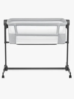 Kinderkraft Neste Up 2 Bedside Crib, Light Grey