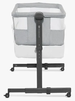 Kinderkraft Neste Up 2 Bedside Crib, Light Grey