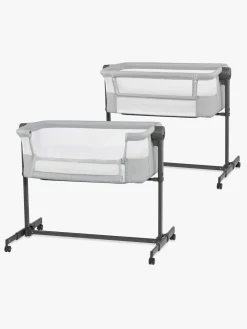 Kinderkraft Neste Up 2 Bedside Crib, Light Grey