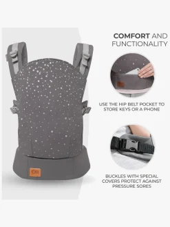 Kinderkraft NINO CONFETTI Bæresele, Grey