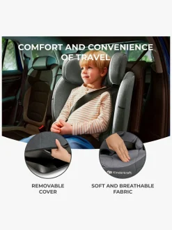 Kinderkraft ONETO3 i-Size Autostol, Cool Grey