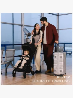 Kinderkraft PILOT 2 Klapvogn, Platinum Gray