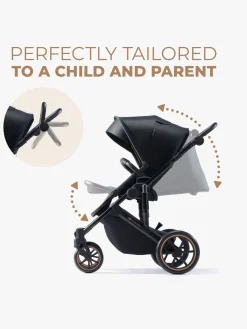 Kinderkraft Prime 2 2-in-1 Duovogn, Venezian Black