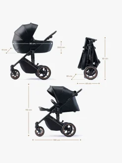 Kinderkraft Prime 2 2-in-1 Duovogn, Venezian Black