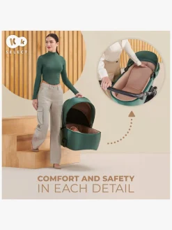 Kinderkraft Prime 2 2-in-1 Duovogn, Venezian Black