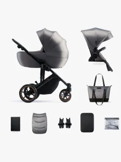 Kinderkraft Prime 2 2-in-1 Duovogn, Shadow Grey