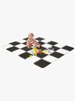 Kinderkraft Puslespilstæppe 150x180 Foam, Sort