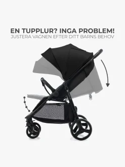 Kinderkraft RINE Klapvogn, Classic Black