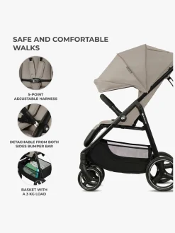 Kinderkraft Trig 3 Klapvogn, Stone Beige