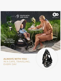 Kinderkraft YOXI 2-in-1 Duovogn, Sand Beige