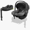 Kinderkraft I-LITE Autostol Baby inkl. Base, Cool Grey