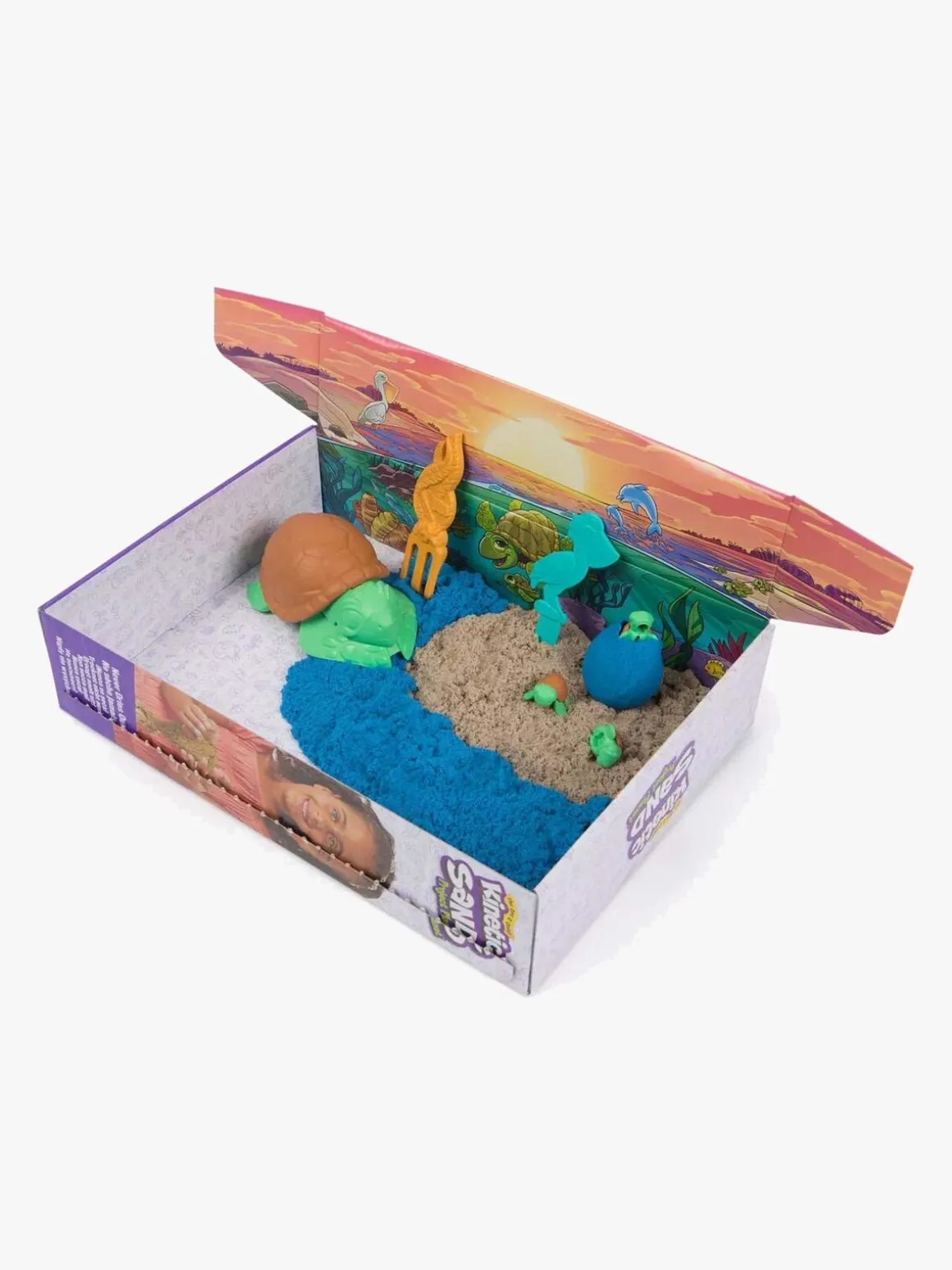 Kinetic Sand Turtle Strandsæt