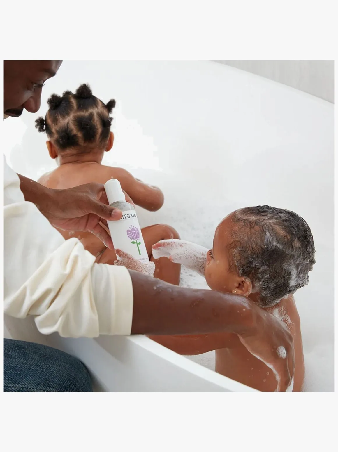 Kit & Kin Bodywash og Shampoo 250 ml