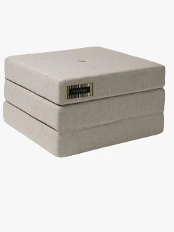 KlipKlap 3 Fold Single Madras, Beige