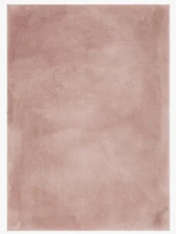 KM Carpets Cozy Gulvtæppe 110x160, Dusty Pink
