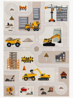 KMCarpets Byggearbejder Gulvtæppe 120x160, Creme