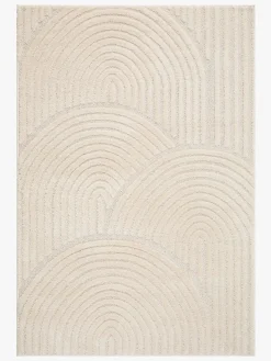 KMCarpets Doria Zen Gulvtæppe 160x230, Hvid