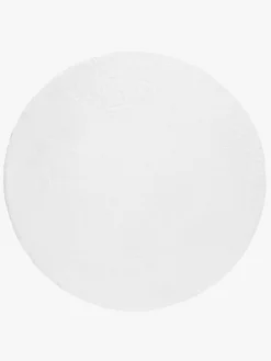 KMCarpets Dream Rund Gulvtæppe 200, Hvid