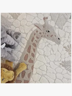 KMCarpets Genova Gulvtæppe Giraf 80x150, Creme