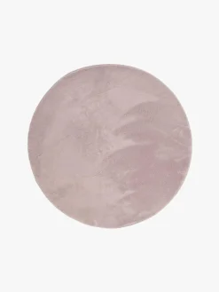KMCarpets Gulvtæppe Rund 120, Soft Dusty Pink