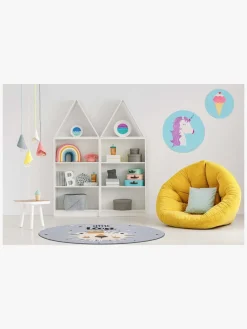 KMCarpets Little Lion Gulvtæppe 120 cm, Grå