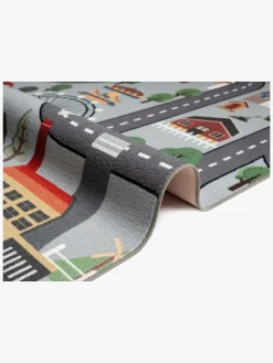 KMCarpets Vejtæppe 120x160 cm, Grå